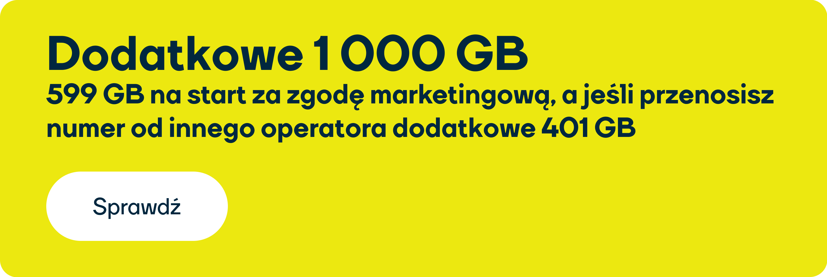 Dodatkowe 1000 GB