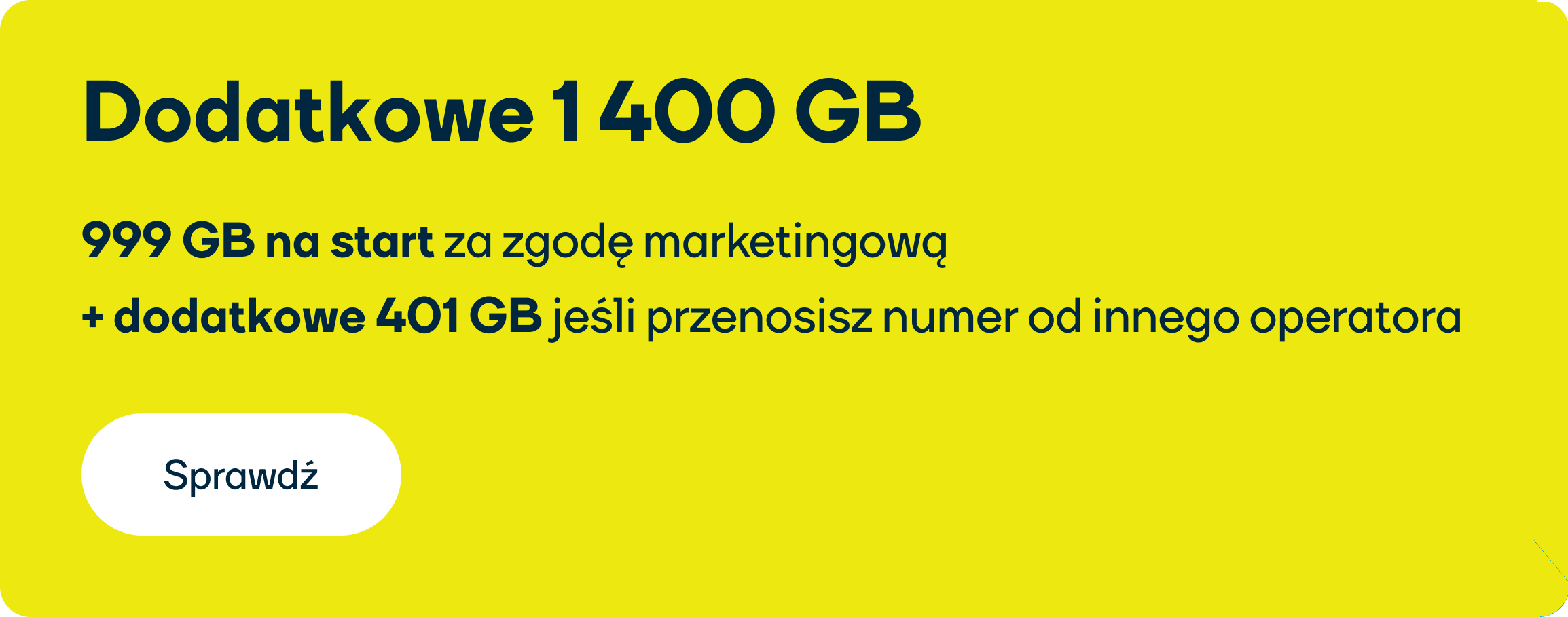 Dodatkowe 1400 GB